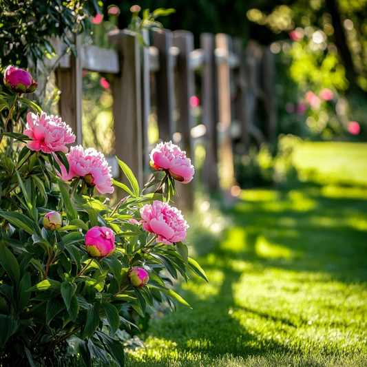 Other Garden Plants Pioner - Set Om 3 - Peaonia Officinalis 'Sarah Bernhardt' - Höjd 0-40Cm - ⌀9Cm